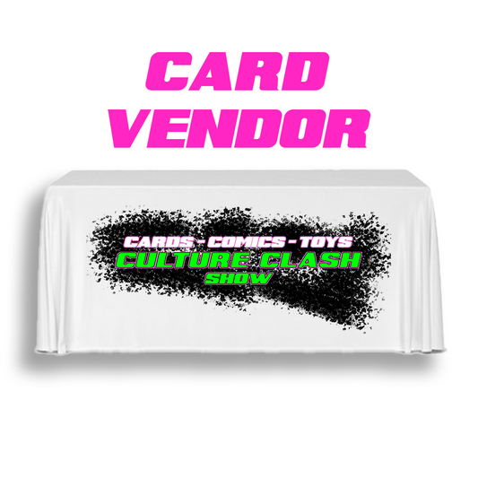 Trading Card Vendor Table